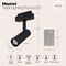 Трековый светодиодный светильник для магнитного шинопровода Maytoni Track Lamps TR019-2-10W3K-B