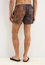 Мужские пляжные шорты темно-синий