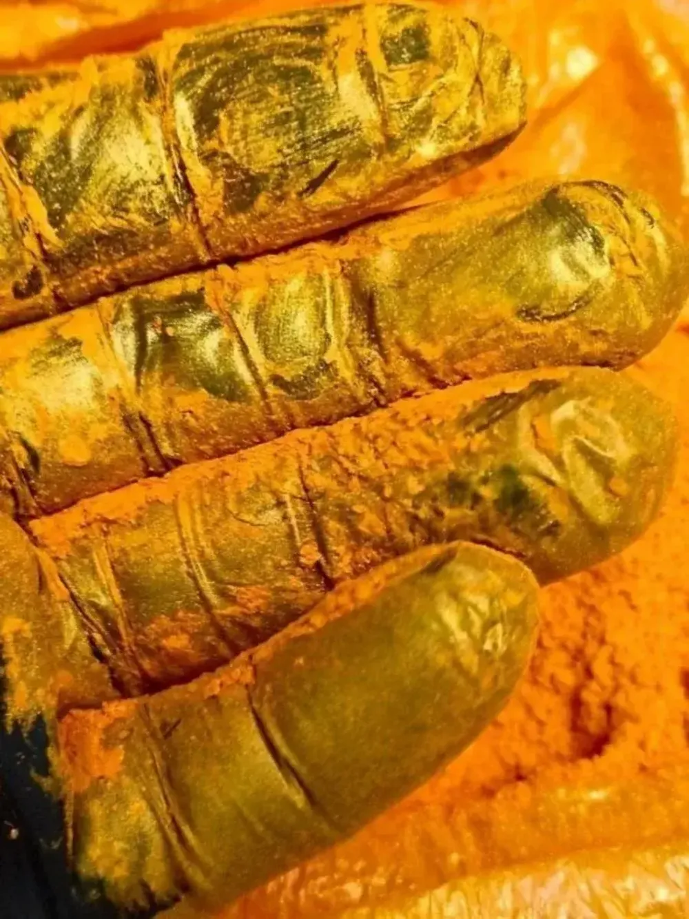 Премиум 8998 Оранжевый - перламутровый сухой краситель