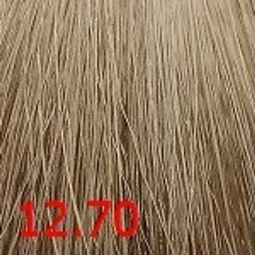 Крем-краска для волос Оттенок 12.70 Платиново-коричневый блондин KEEN XXL Colour Cream Platinblond Braun 100мл