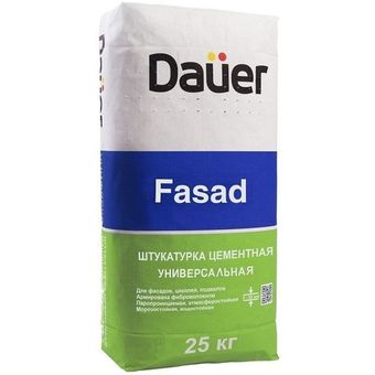 Штукатурка цементная Dauer Fasad 25 кг