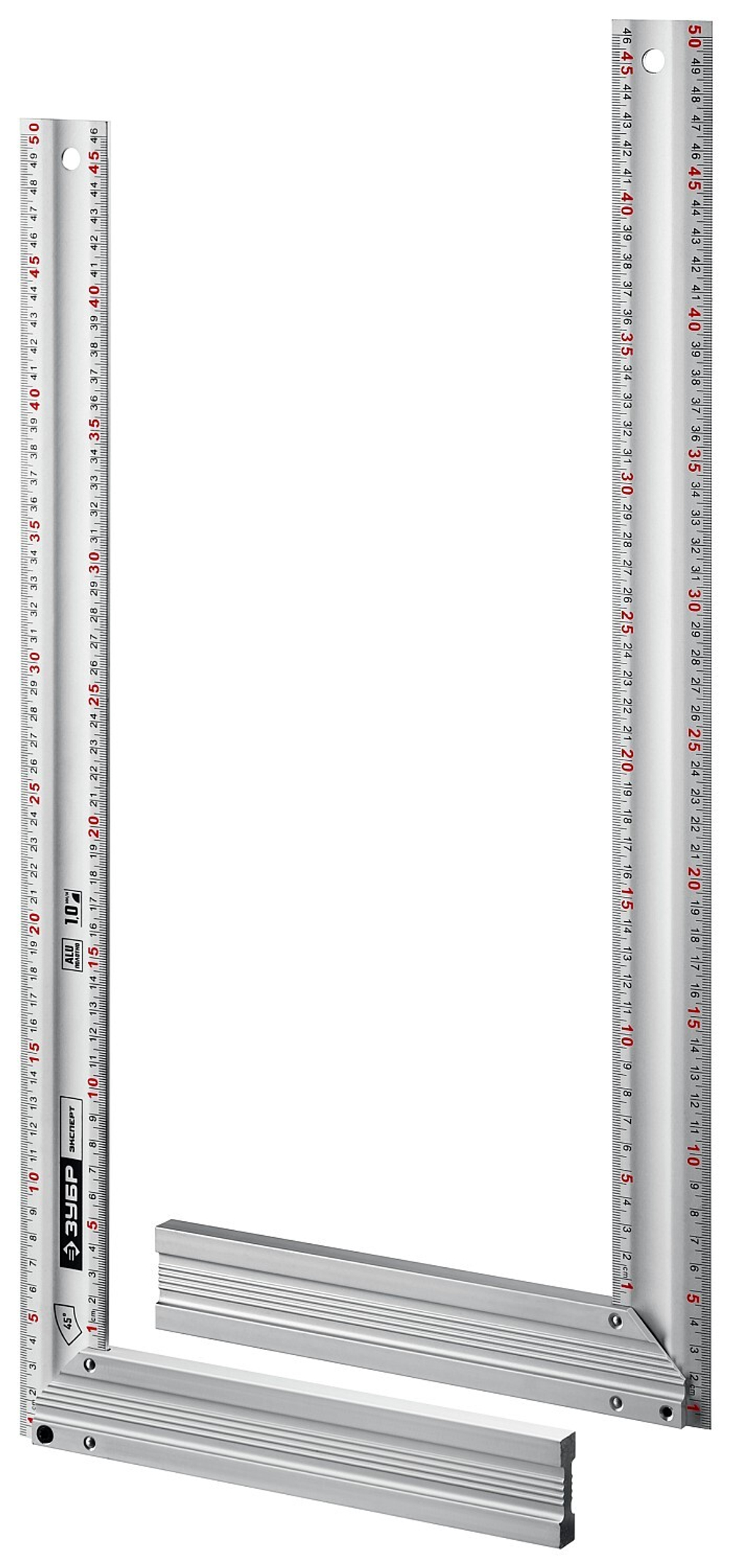 ЗУБР 500 мм, жесткий столярный угольник, Профессионал (34392-50)