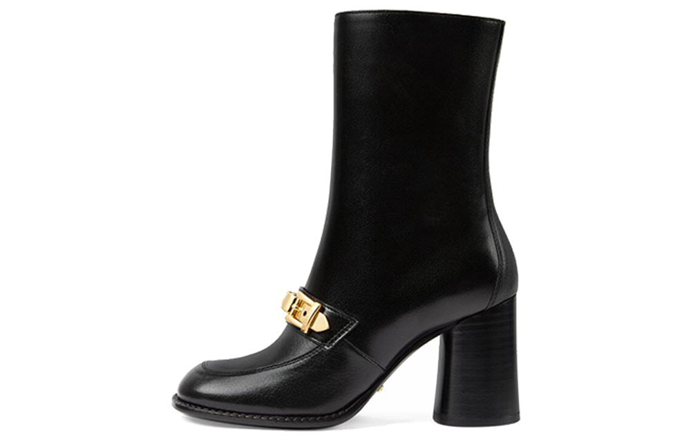 GUCCI Chain-detail Ankle Boots