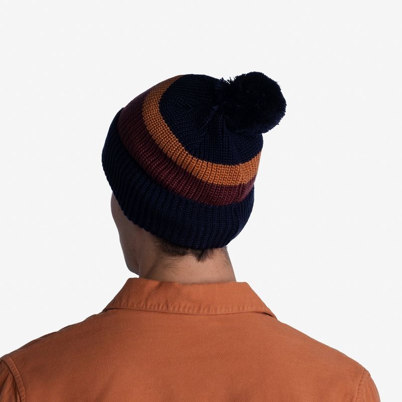 Вязаная шапка Buff Hat Knitted Elon Night Blue Фото 3