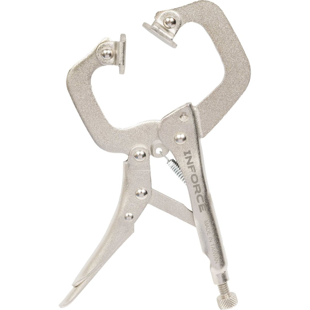 Ручные тиски Inforce глубокого захвата 6" 06-03-50