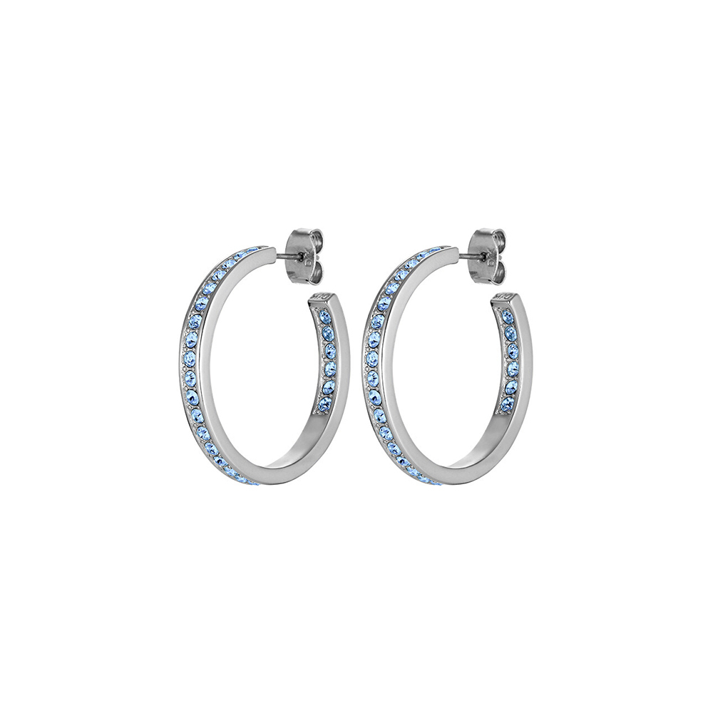 Серьги Dyrberg Kern JUSTINA SS LIGHT BLUE 420135 BL/S