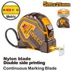 Рулетка измерительная 5м х 25мм INGCO HSMT8805.1 INDUSTRIAL