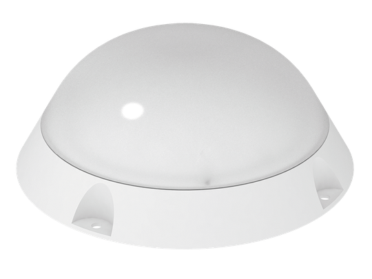 Светильник LED ЖКХ круг 6Вт IP65 185х70мм антивандальный 4000K VARTON