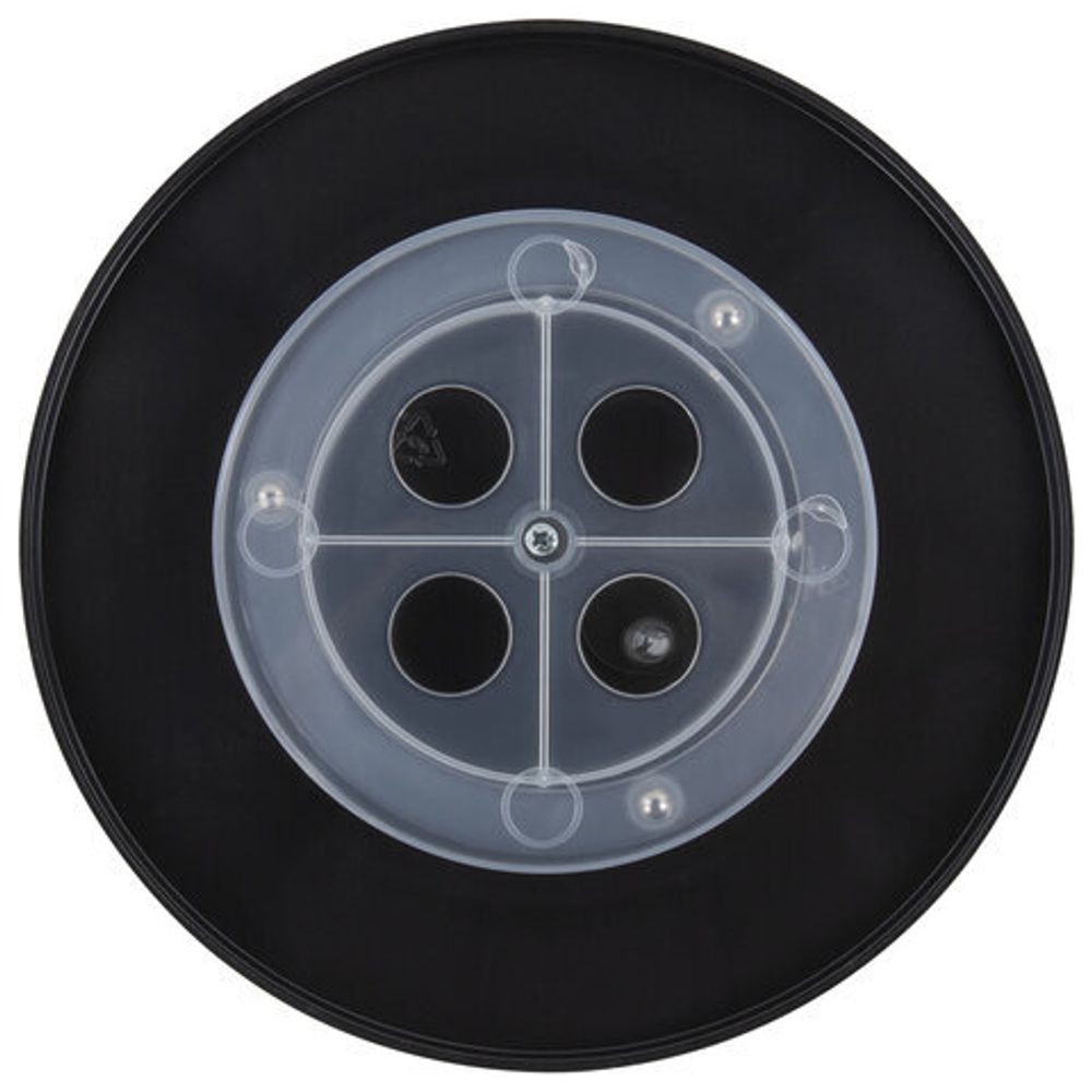 Подставка-органайзер STAFF "Attraction", 9 отделений, вращающаяся, черная/фиолетовая, 238320