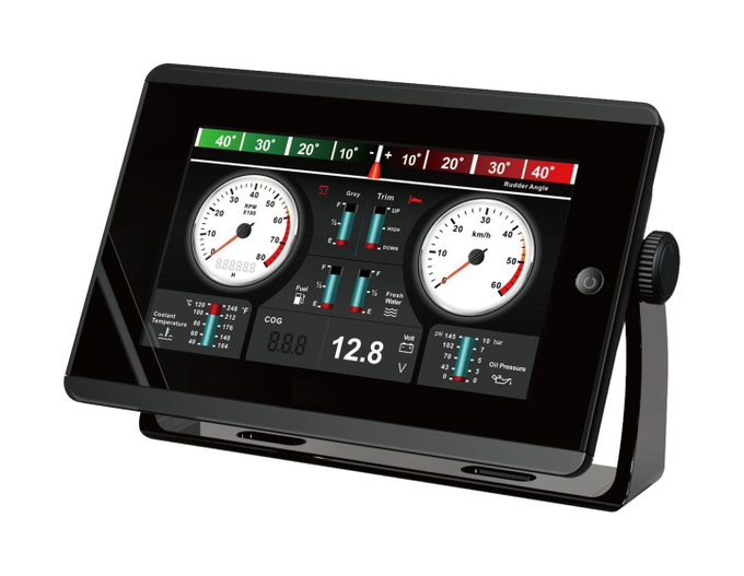 Морской многофункциональный дисплей MFD-70, 7 дюймов, сенсорный, TFT, Marine Rocket