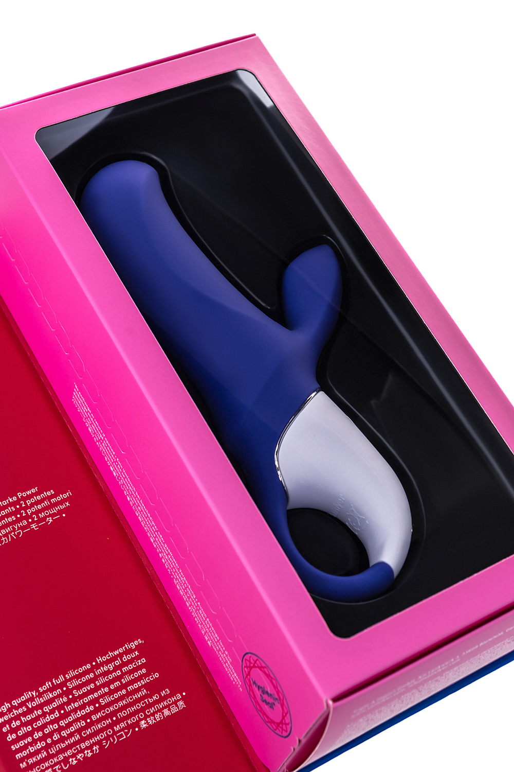 Вибратор Satisfyer Vibes Magic Bunny силикон фиолетовый 17,7 см