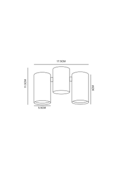 Светильник потолочный Arte Lamp Gavroche A1511PL-2BK