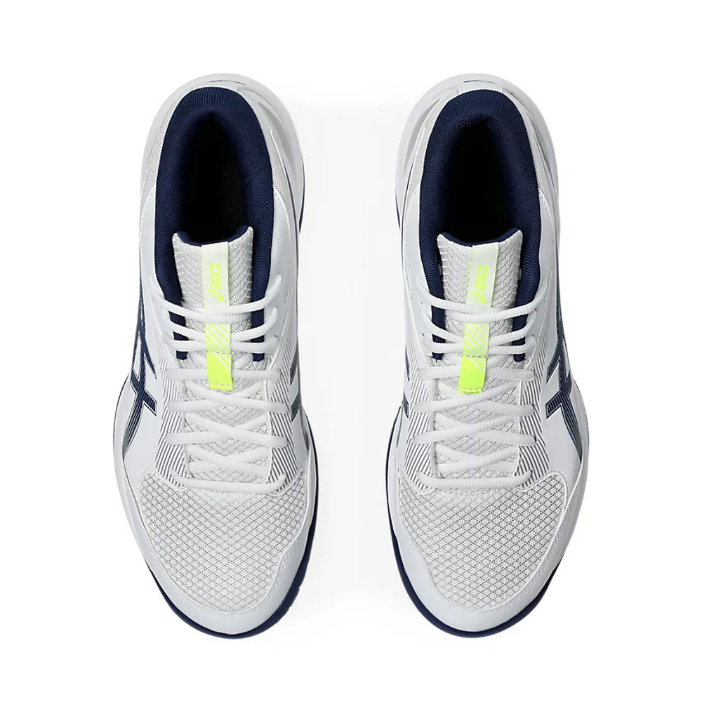 Кроссовки волейбольные мужские ASICS Gel-Task MT 4 1071A102 100, р.13 (рос.46,5), бело-синий