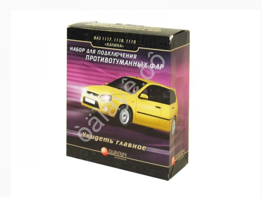 Набор подключения противотуманных фар ВАЗ-1117-19 Диалуч с Кнопкой ПВ273+К1 (273к1)