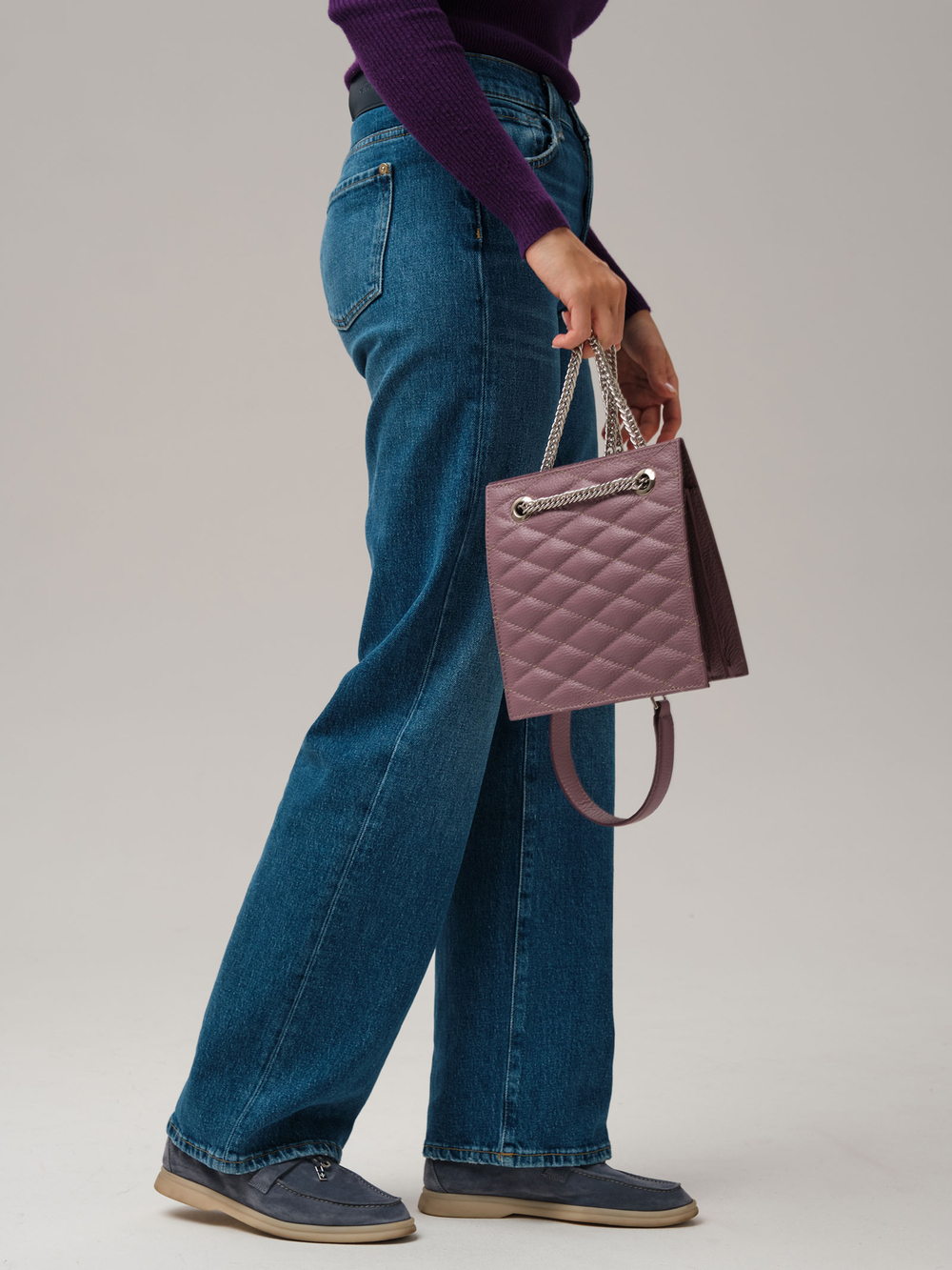 Сумка Azaro 30781 лиловая тень