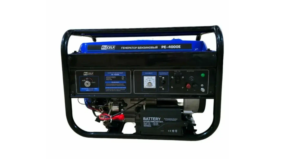 Электрогенератор бензиновый Rucelf PE-4000E