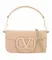 Маленькая сумка на плечо Valentino Small Locò персиковый