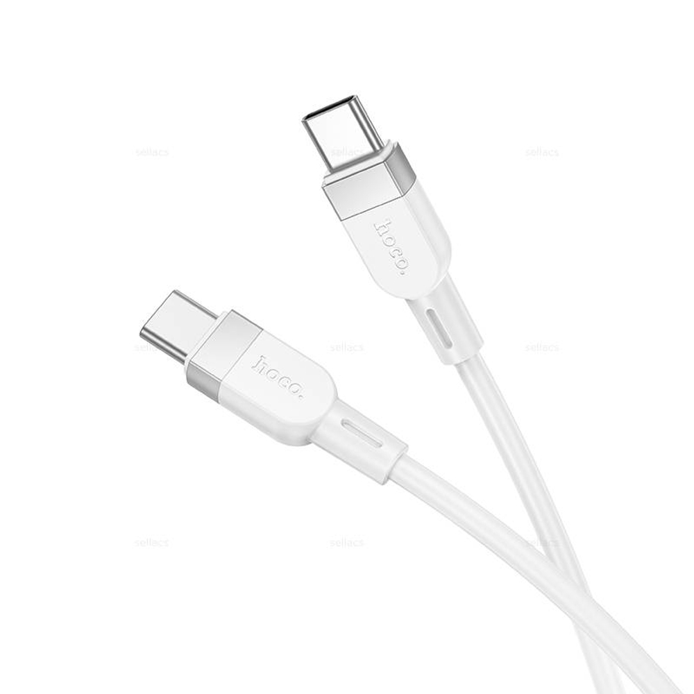 Кабель Type-C на Type-C 60W Hoco X109 1m (white)