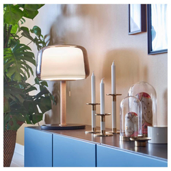 ГЛИТТРИГ GLITTRIG Набор подсвечников 3 шт, золото