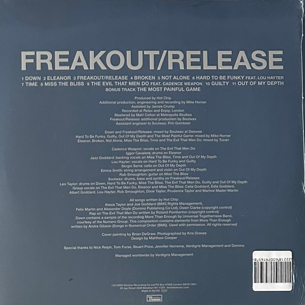 Hot Chip ‎– Freakout/Release 2LP (Европа 2022г.)