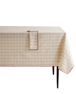 Zara Home скатерть из хлопка, клетка, 150 150 см · 7248/021