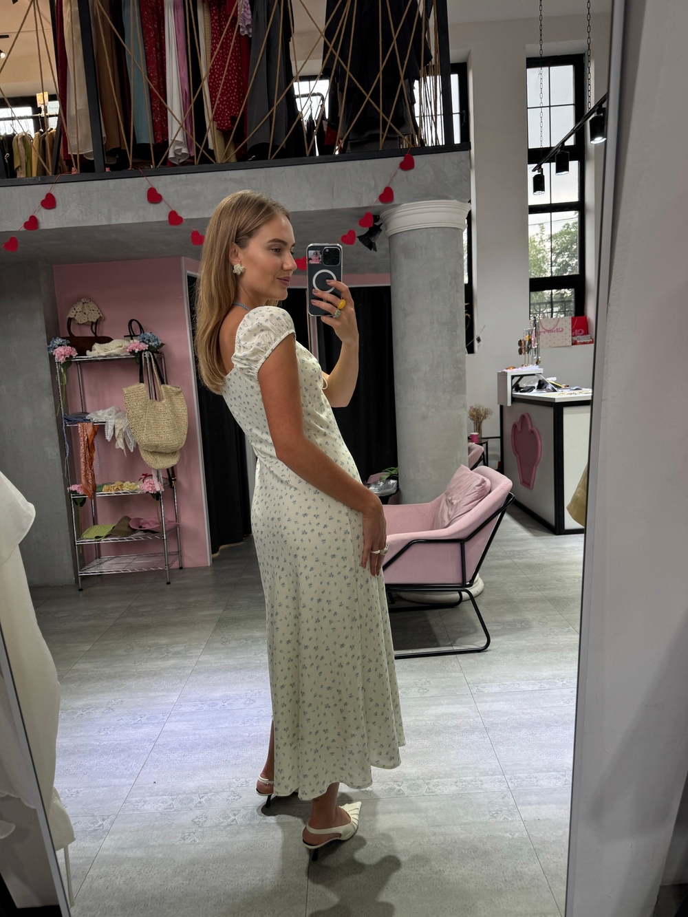Платье Country girl молочный