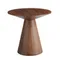 Журнальный столик Angel Cerda ET652, Ø60х55 см, орех