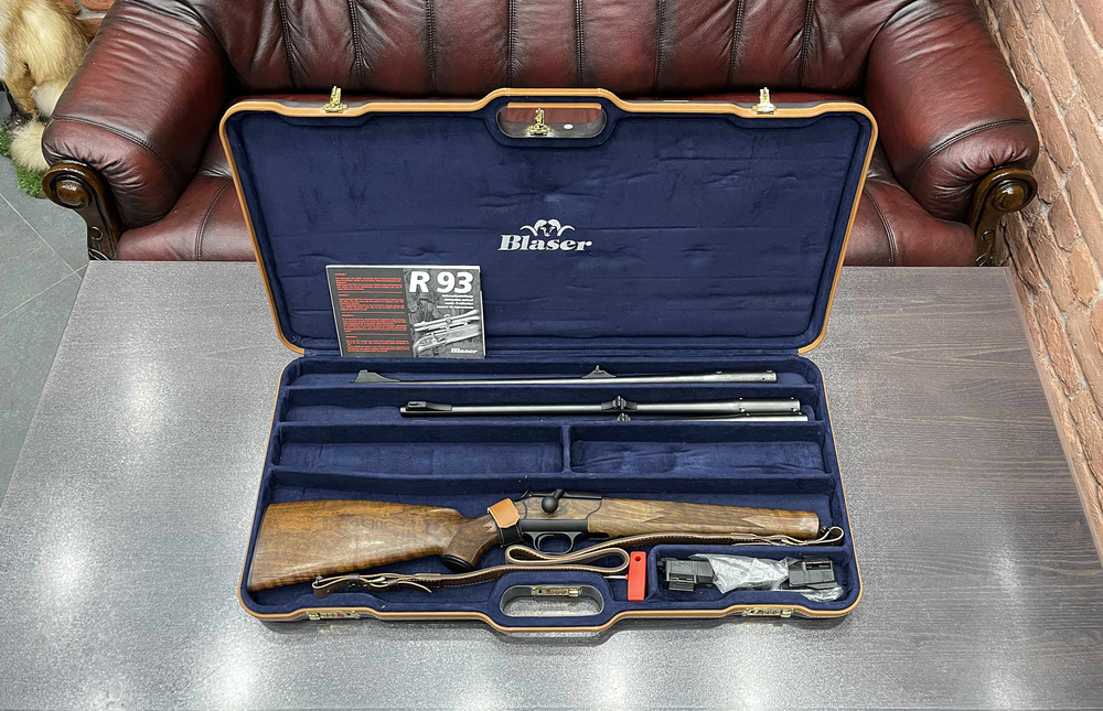 Blaser R93 кал.222Rem №9/74163 с доп.стволами  кал.30-06spr № 9/79645 ; кал.8x68S №9/76299