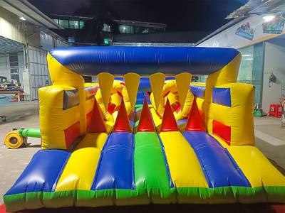 Надувная полоса препятствий «Веселые старты», без горки