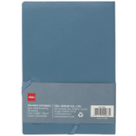 Ежедневник недатированный Deli "Trouvaille" А5, 192 страницы, мягкая обложка, на резинке, синий