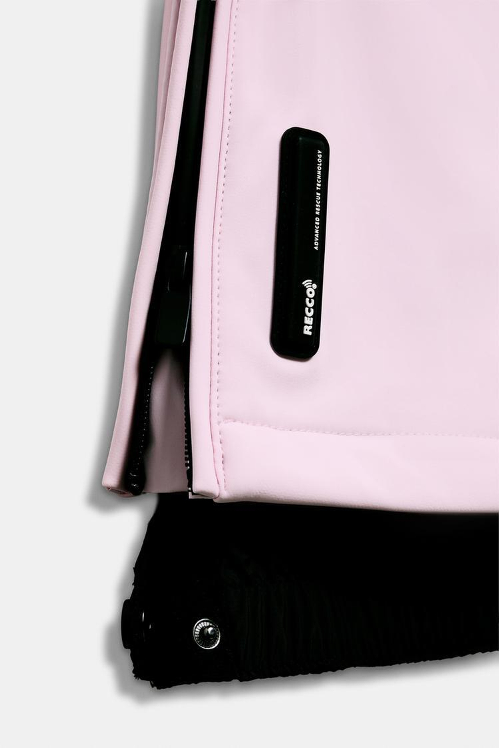 ZARA ВЕТРОЗАЩИТНЫЕ И ВОДОНЕПРОНИЦАЕМЫЕ БРЮКИ С ВЫСОКОЙ ПОСАДКОЙ, РОЗОВЫЙ