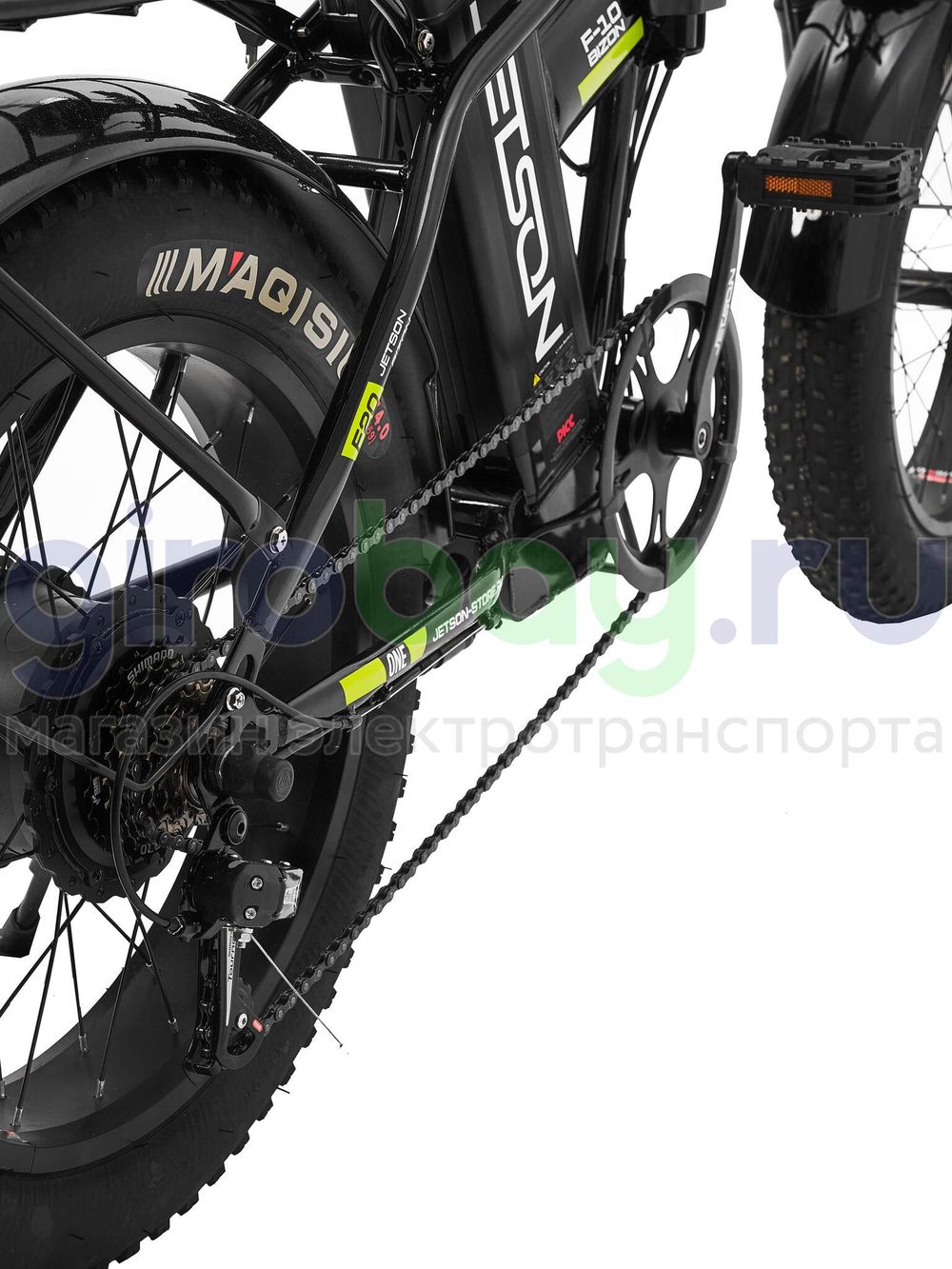 Электровелосипед Jetson F20 BIZON MAX (48V/25Ah) - Чёрный фото №19