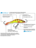 Балансир для рыбалки AQUA БУБА