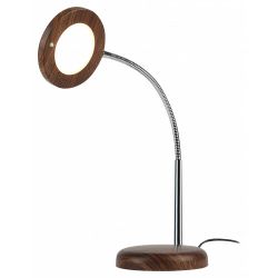 Настольный светильник ЭРА NLED-436-8W-WOOD светодиодный дерево