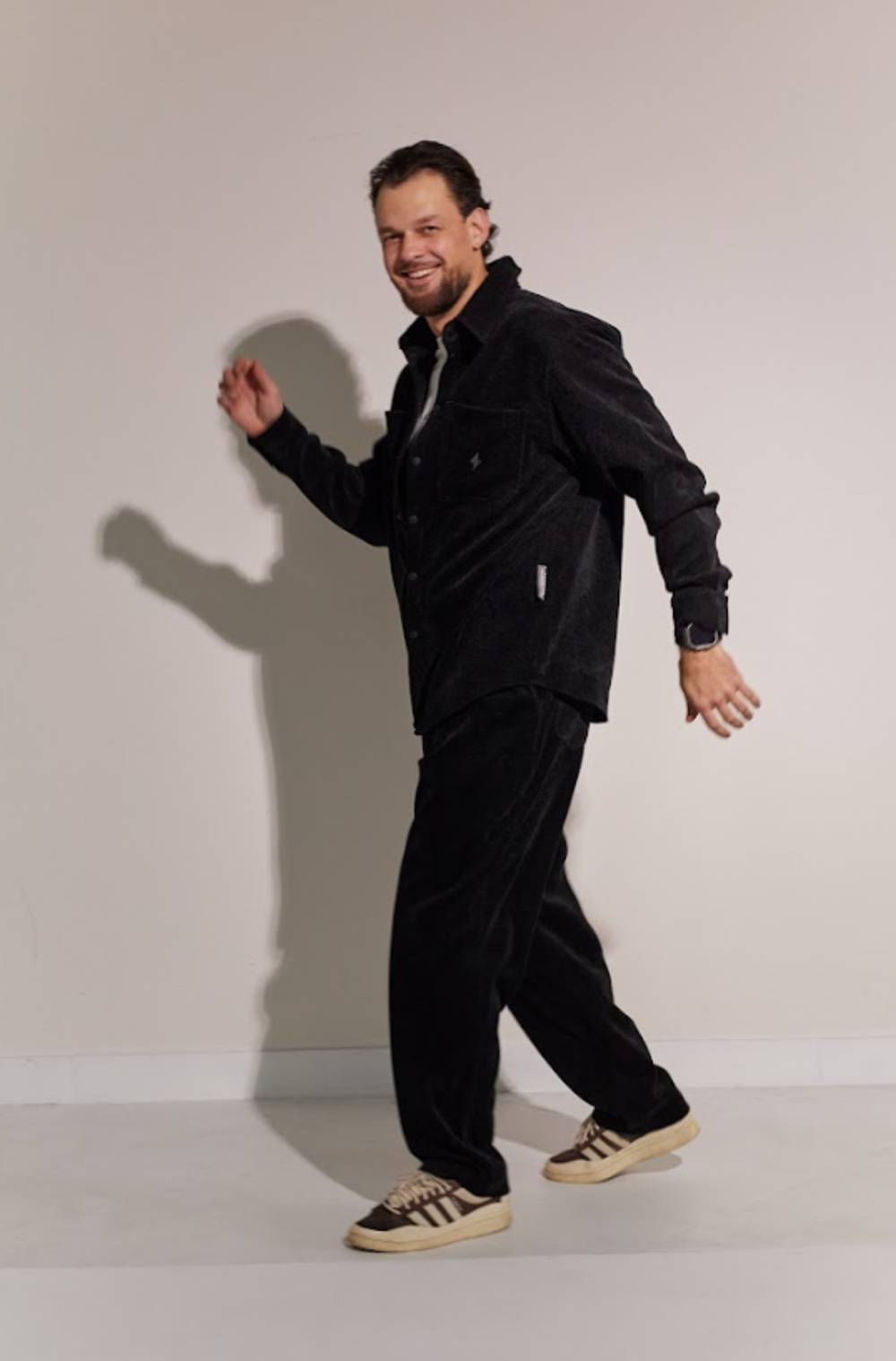 Рубаха "Velvet" черная