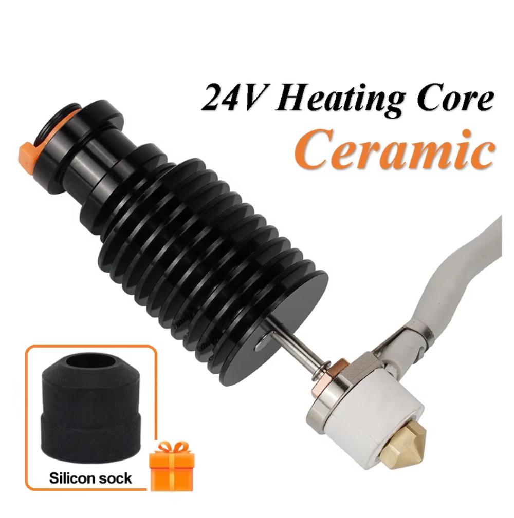 Печатная головка CHC-V6 Hotend 24 В 50 Вт с керамическим нагревателем