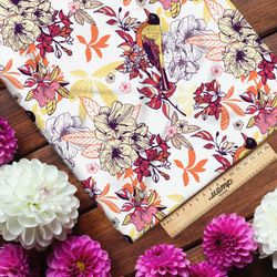 Ткань сатин птички на ветках