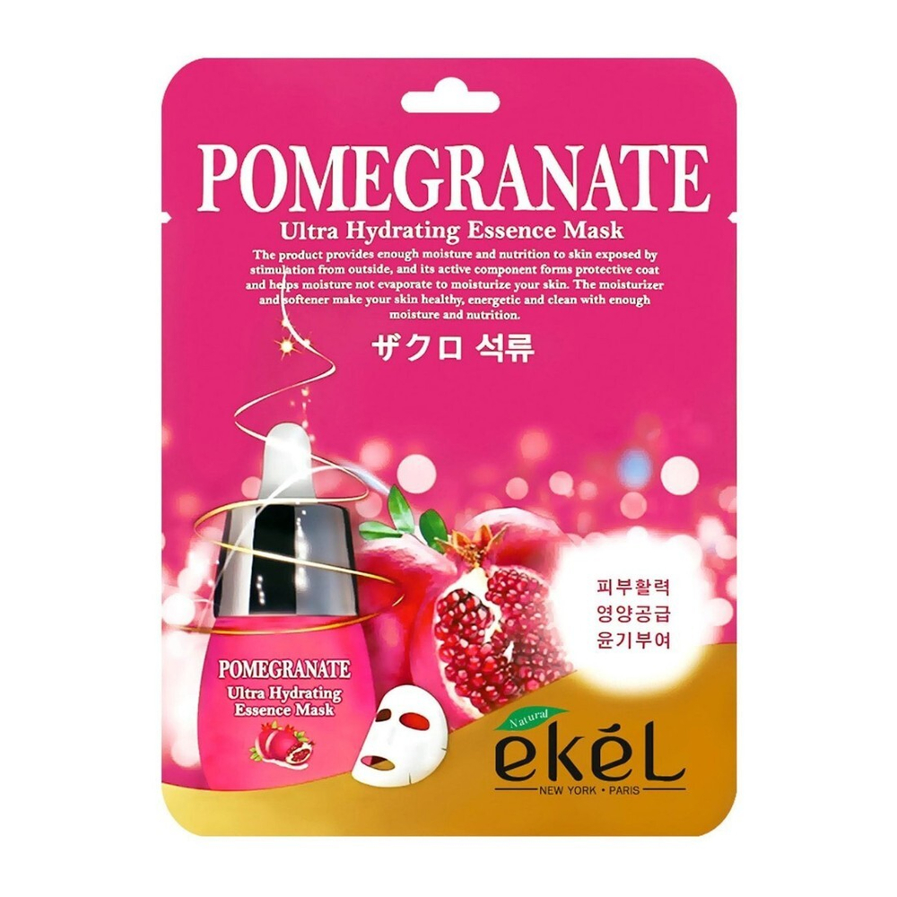 ЕКЕЛ/EKEL UltraHydratingEssence Pomegranate Маска д/л 25мл ткан экстрактГраната (270163)