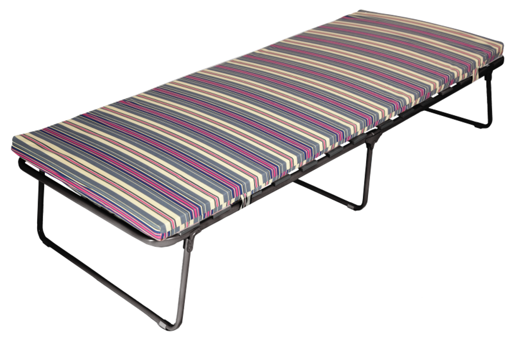 Кровать -тумба Верона арт.С401 (цвет ткани разноцветный рис.полоска (1 шт. в уп.)