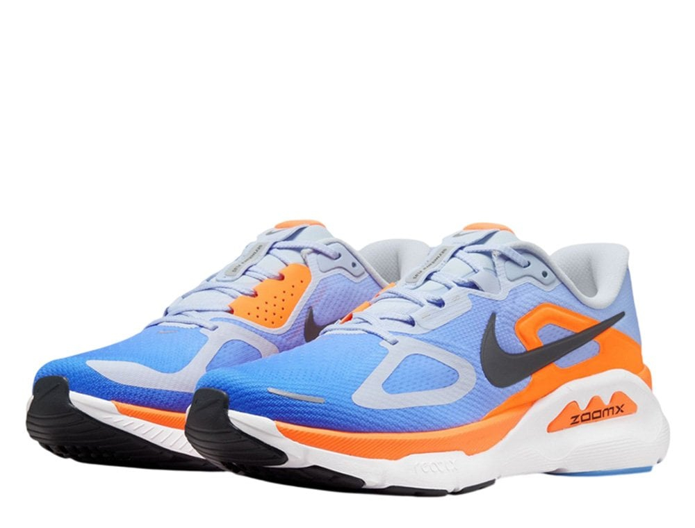 Мужские беговые кроссовки Nike Structure Plus M Сине-оранжевые