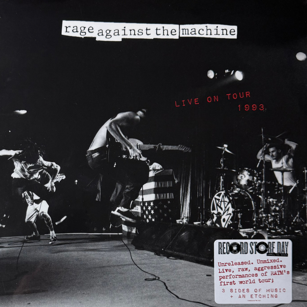 Rage Against The Machine ‎– Live On Tour 1993 2LP (Европа 2025г.)