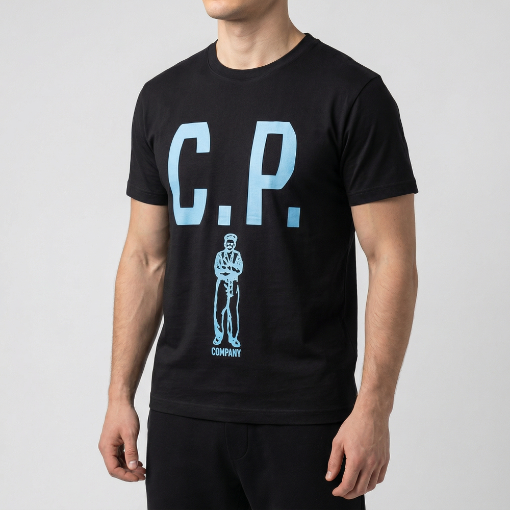 Футболка C.P. Company #3 • Черный
