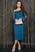 Платье Сивона (темно-лазурное) П11916 LT Collection