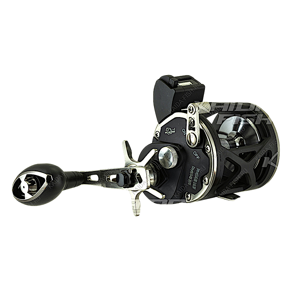 Катушка мульт. Kaida TMC-30L bb3+1 (4.1:1) 588г 0.40/0.45мм-390/290м со счетчиком -
