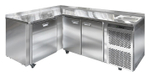Стол холодильный угловой Finist СХСуг-700-1/3 528 л