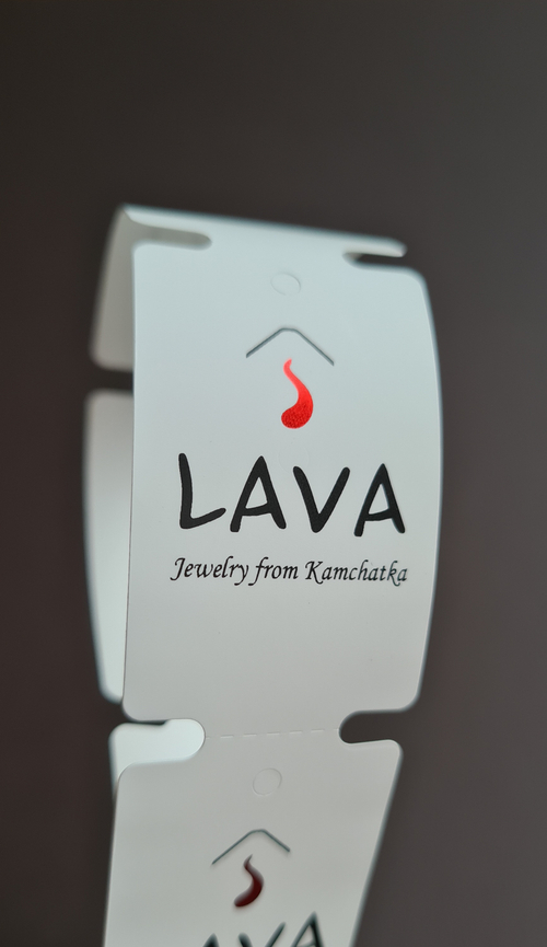 Бирки 30*50,8 мм с вашим лого от 500 шт