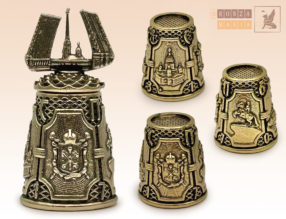 наперсток Питер - Разводной мост с магнитом