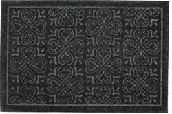 Коврик влаговпитывающий Лилия серый