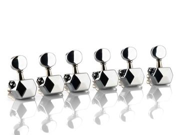 J-25-6L-CR Колки для гитары 6л, хром, Paxphil