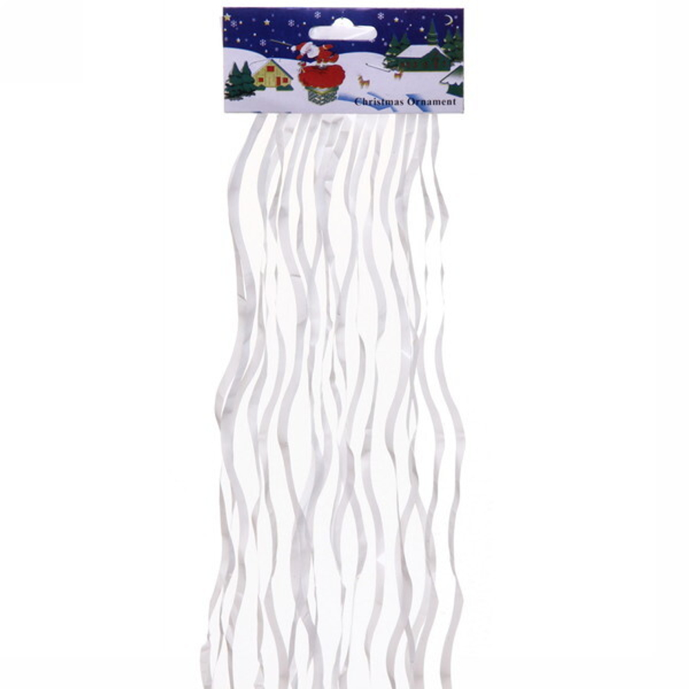 Дождик 1,5м «Волна», Белый